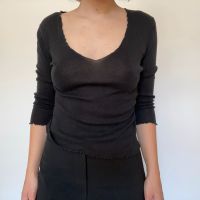 Schwarzes weiches Prada Shirt 100% Baumwolle Friedrichshain-Kreuzberg - Kreuzberg Vorschau