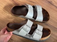 Tolle Birkenstock Arizona Sandalen Silber Creme Leder Kult 40 Niedersachsen - Rühen Vorschau