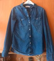 Jeansbluse Jeans Bluse Hemd Gr 34 H&M Hessen - Bad Camberg Vorschau