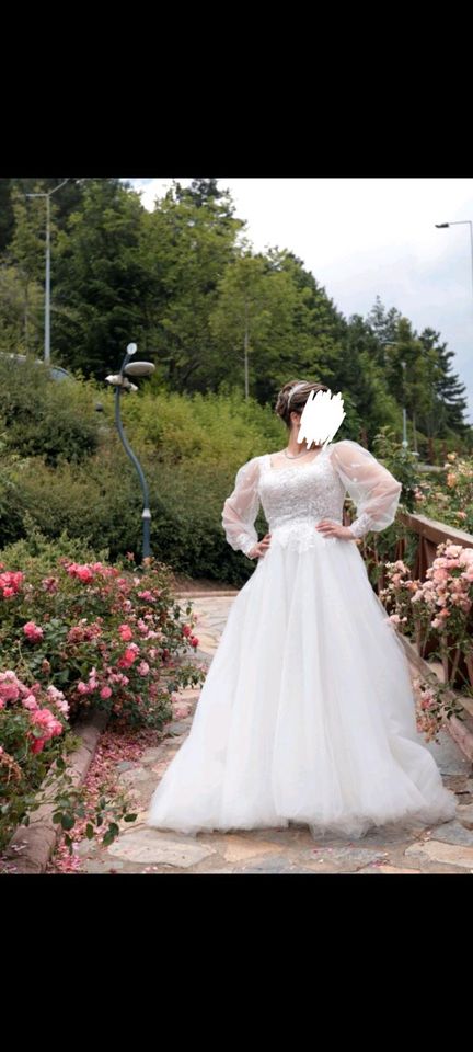 Brautkleid Standesamtkleid Hochzeitskleid 40 wie NEUmit Schnürung in Witten