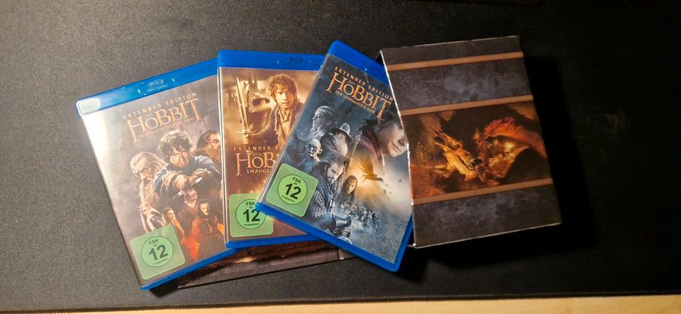 Der Hobbit Triologie Blueray Extended Edition in Münstertal