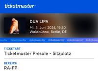 Dua Lipa Ticket Waldbühne Berlin  5. Juni 2024 Friedrichshain-Kreuzberg - Friedrichshain Vorschau