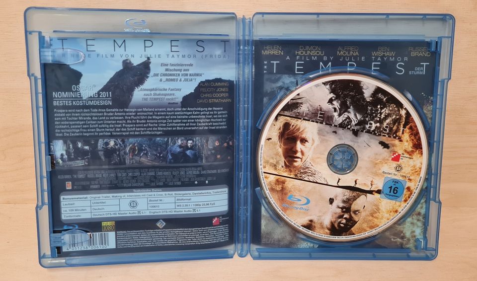 The Tempest - Der Sturm (Blu-ray) in Meeder