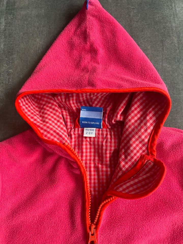 Finkid Tonttu Fleecejacke pink 90/100 in Bonn