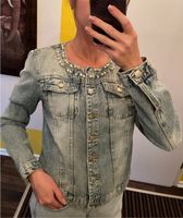 Jeans Jacke mit Perlen Brandenburg - Cottbus Vorschau