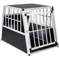 NEU OVP Hundetransportbox, schräge Rückwand, Alu, 66x90x69,5cm Sachsen - Neundorf  Vorschau