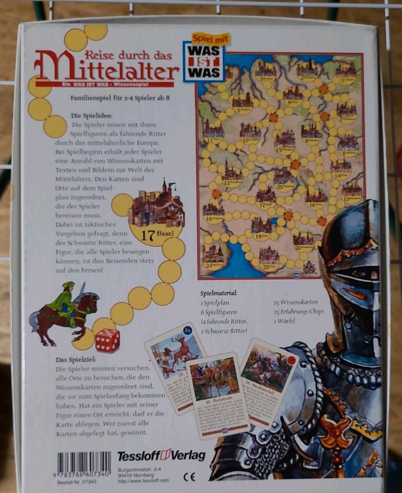 Was Ist Was Reise durch das Mittelalter Spiel Familie Kinder in Osnabrück