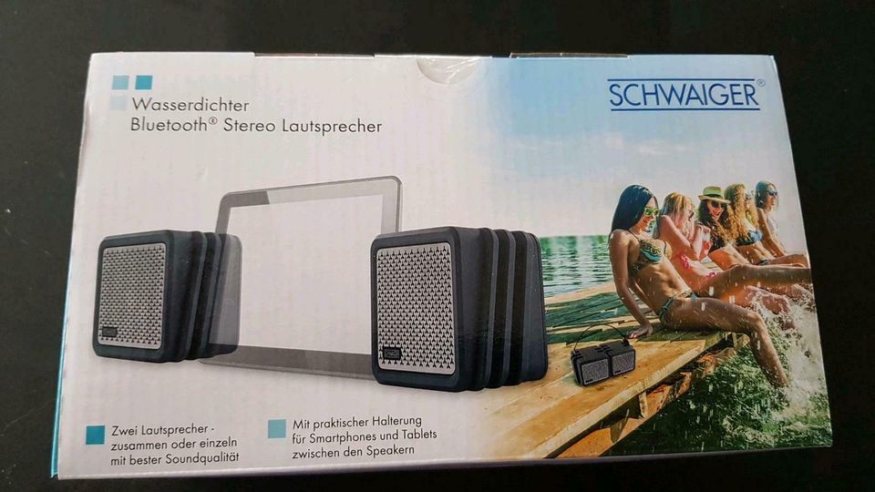 Schwaiger Bluetooth Lautsprecher wasserdicht, Outdoor Twin, Pool in Bayern  - Spalt | Lautsprecher & Kopfhörer gebraucht kaufen | eBay Kleinanzeigen  ist jetzt Kleinanzeigen
