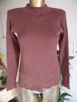 everme Strickpullover , Langarm Rippstrick Gr. S, braun wie Bild, Sachsen - Glauchau Vorschau