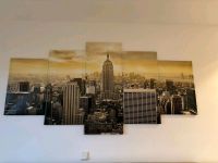 Wandbild Leinwand Skyline 5-teilig Nordrhein-Westfalen - Hennef (Sieg) Vorschau