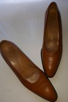 HERMES LEDER PUMPS COGNAC GR. 39,5 Baden-Württemberg - Affalterbach   Vorschau