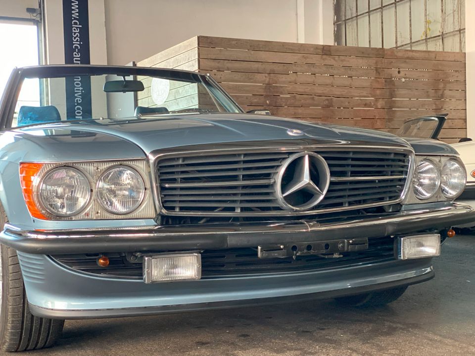 Mercedes 380 SL R107 7/1985 / TÜV und H-Kennz. /kein Wartungsstau in Höchstädt a.d. Donau