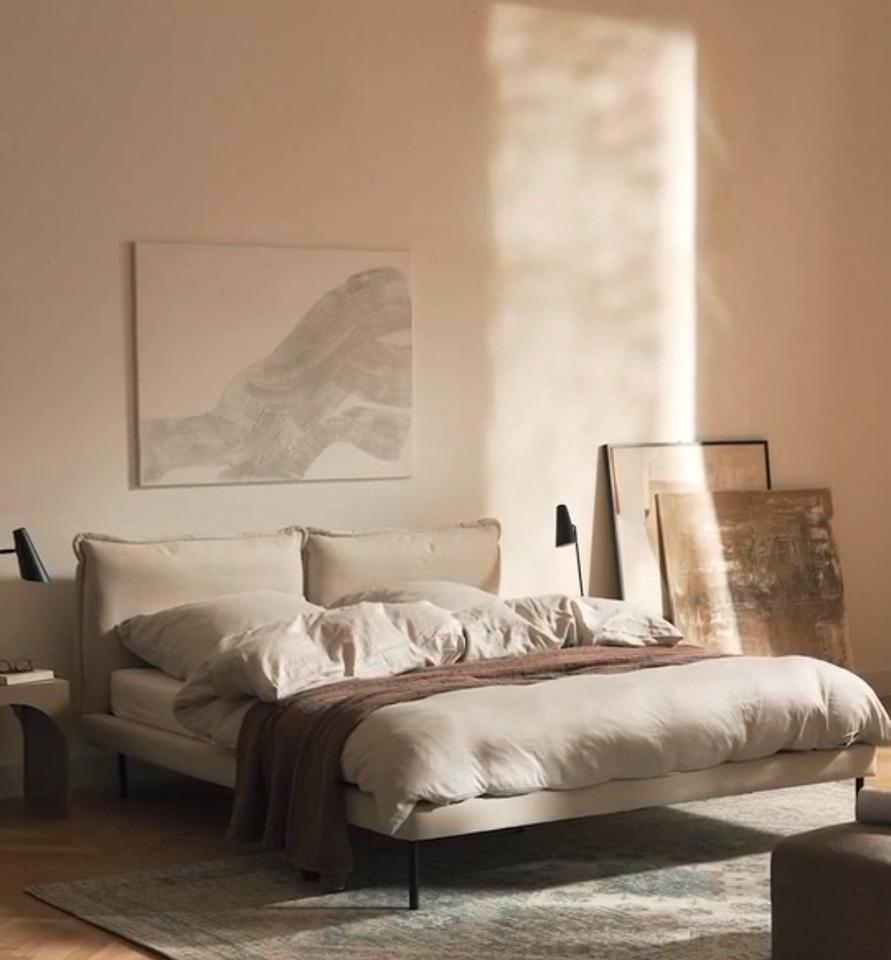 Polsterbett Amelia Westwing Collection B 180 x L 200 cm Bett in München
