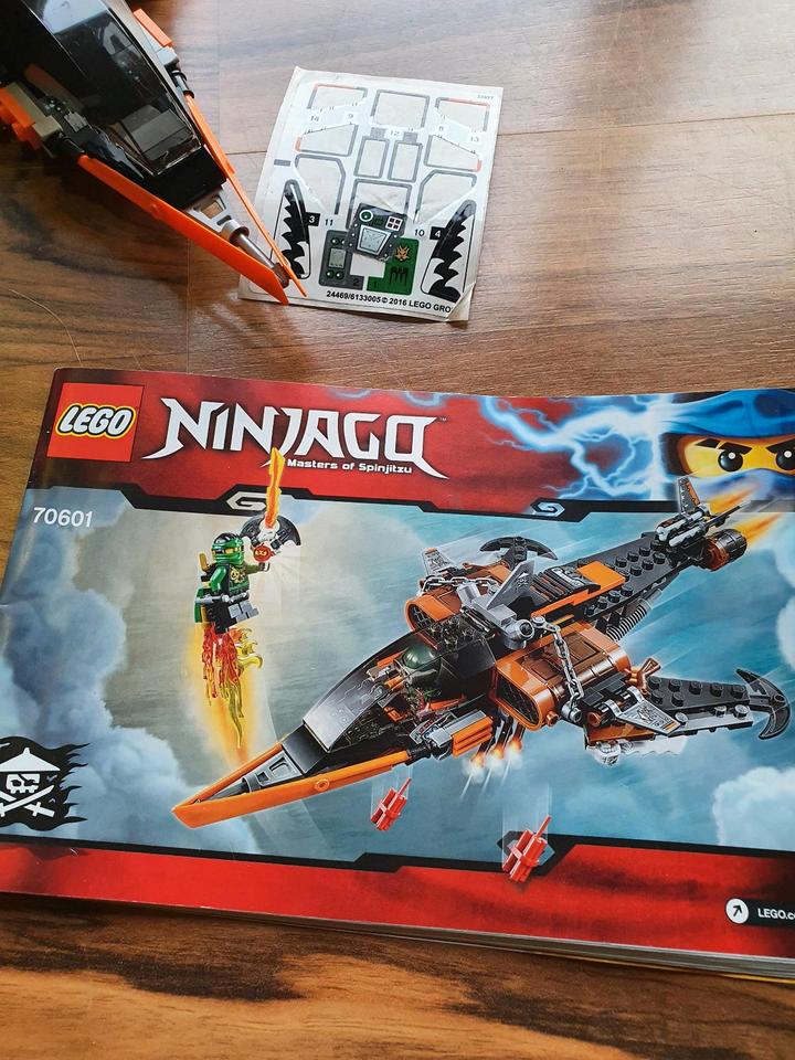 Lego Ninjago 70601 Lufthai KOMPLETT BIS AUF EINE FIGUR in Schöneiche bei Berlin