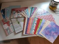 Motivpapier set kartenkunst scrapbooking bastelkarton Thüringen - Erfurt Vorschau