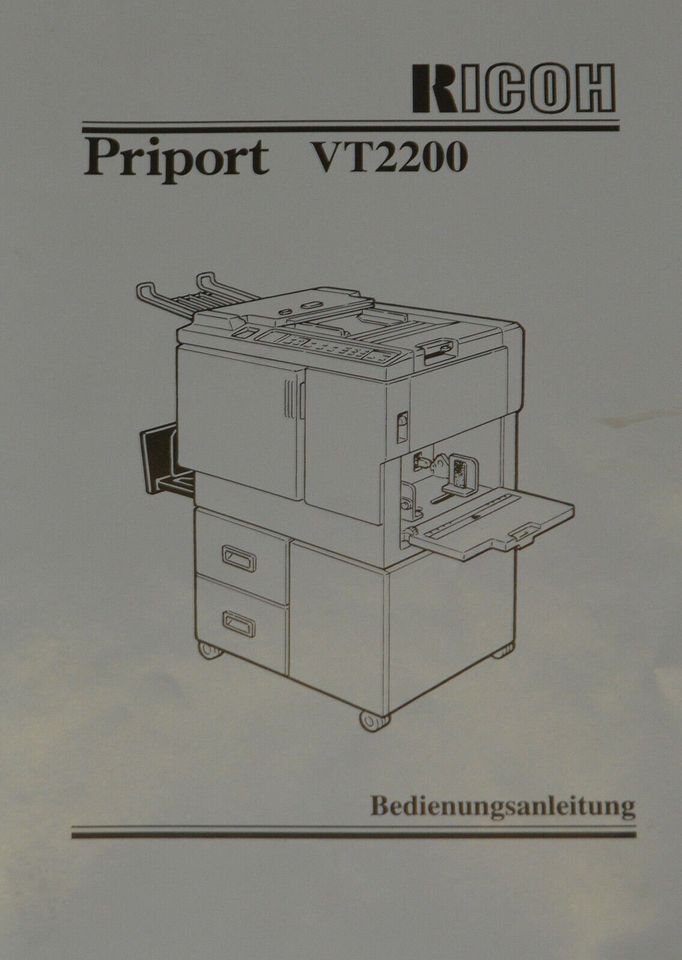 RICOH PRIPORT VT2200 DINA4 Standkopierer/ Drucker in Lennestadt