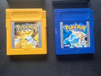 Gameboy Spiele Pokémon gelb und blau zum Verkauf Hessen - Elz Vorschau