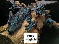 Wolf Drachen Wolfdrachen + Baby Flexi 3D Druck Nordrhein-Westfalen - Herford Vorschau