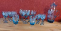 Vintage Glasset aus blauem Glas 22tlg. Sachsen - Eibenstock Vorschau