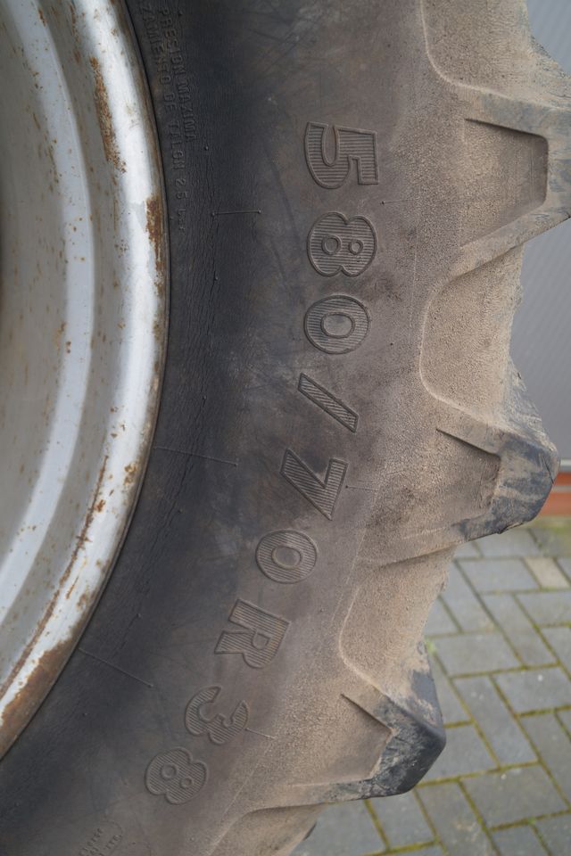 Reifen m. Felgen 580/70 R38 für Deutz Agrostar 6.31,DX6.50,6.30 in Emsbüren