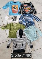 11 Teile, Outfits, Langarmshirts, Hoodies Größe 68 - 80 Niedersachsen - Scheeßel Vorschau