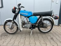 Simson S50 1979 STARTET Knieblech Moped Mofa Roller B155 Sachsen-Anhalt - Osterweddingen Vorschau