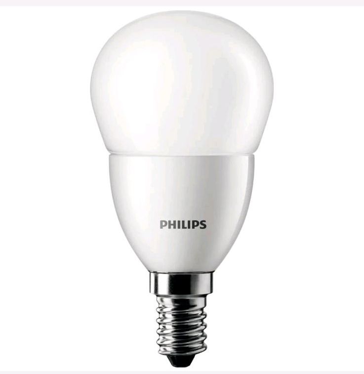 6 x Philips LED Leuchtmittel Tropfen 5,5W = 40W E14 matt warmweiß in Ulm