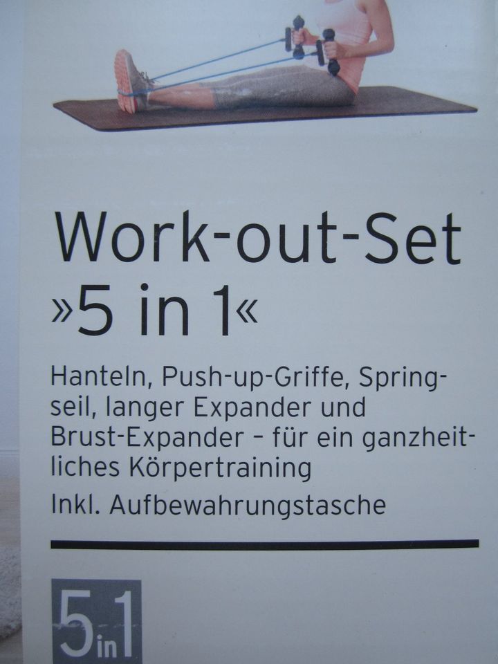 5 teilig Workout Set Fitness Yoga Hanteln Gymnastik Sport in Hannover