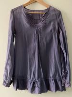 Seiden Bluse S 36 Tunika Boho lila Vintage gehäkelt Innenstadt - Köln Altstadt Vorschau