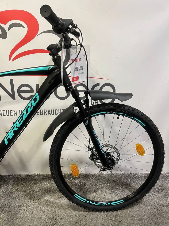 Arezzo ROCO 26 Zoll MTB Hardtail Scheibenbremsen Statt 499€ in Neuberg