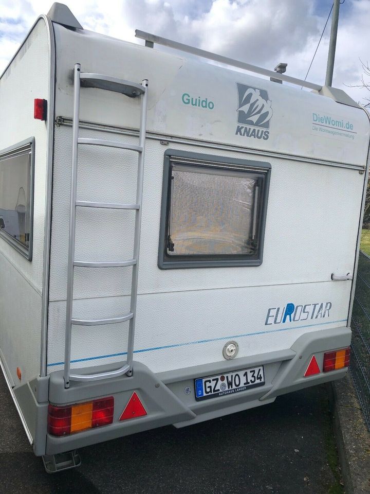 Reisefertiger Wohnwagen ab 28€ zu vermieten / zu mieten "Guido" in Kammeltal