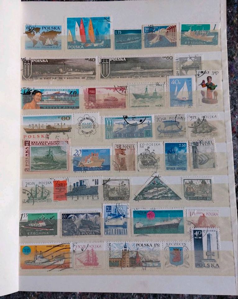 Briefmarkensammlung in Güntersleben