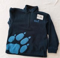 Winterpulli, warmer Jack Wolfskin Fleece-Pulli dunkelblau Nordrhein-Westfalen - Beckum Vorschau