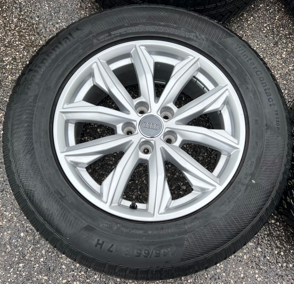 4 ORIGINAL 17" ALU WINTERRÄDER AUDI Q5 FY 235/65R17 104H #1DZY in Bad Tölz