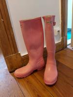 Hunter Gummistiefel rosa Hamburg-Nord - Hamburg Eppendorf Vorschau