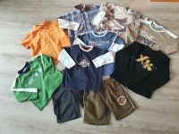 10 Teile-Paket Gr. 98 bzw. 98/104 Langarmshirts Shorts Hemden Baden-Württemberg - Althütte Vorschau