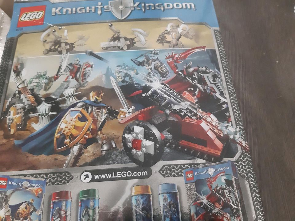 Lego Knights Kingdom 8701 King Jayko mit Katapult in Kronburg