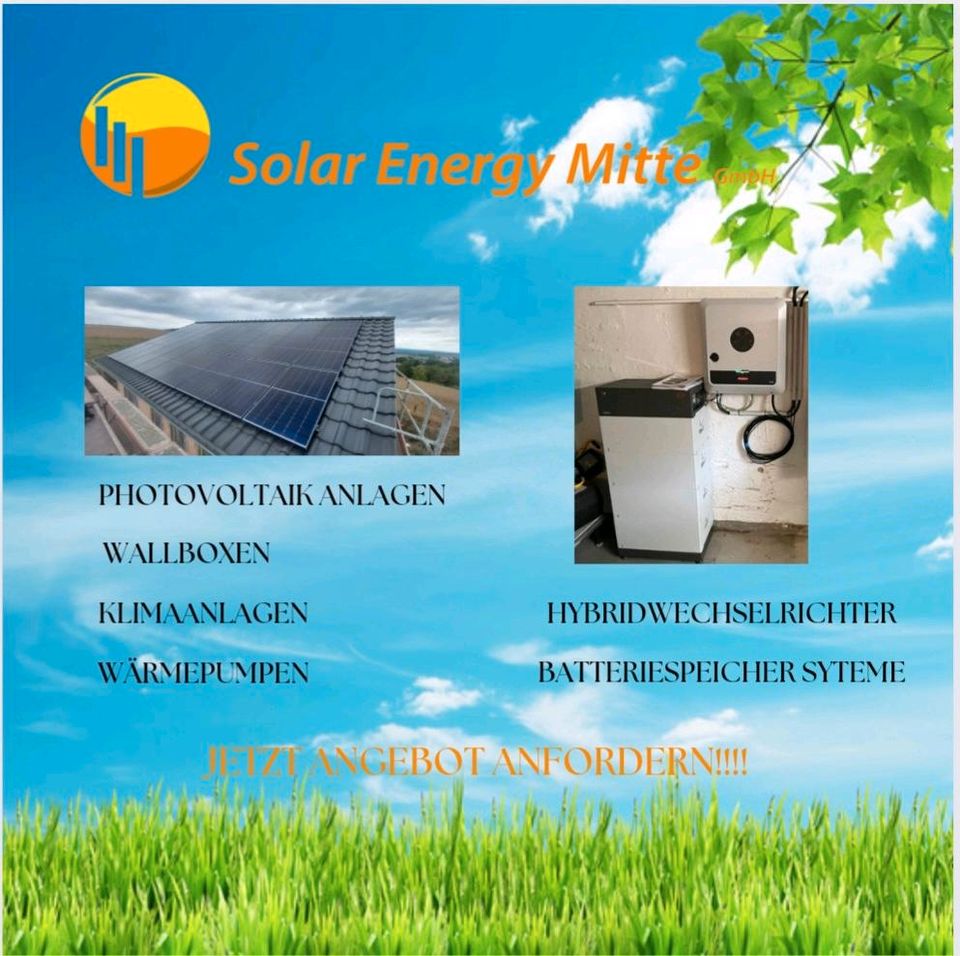 Photovoltaik•Solaranlage•Einfamilienhaus•Mehrfamilienhaus•Module in Leipzig