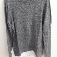 Pullover Petrol Gr. 158 grau mit Spitzen Schleswig-Holstein - Kiel Vorschau