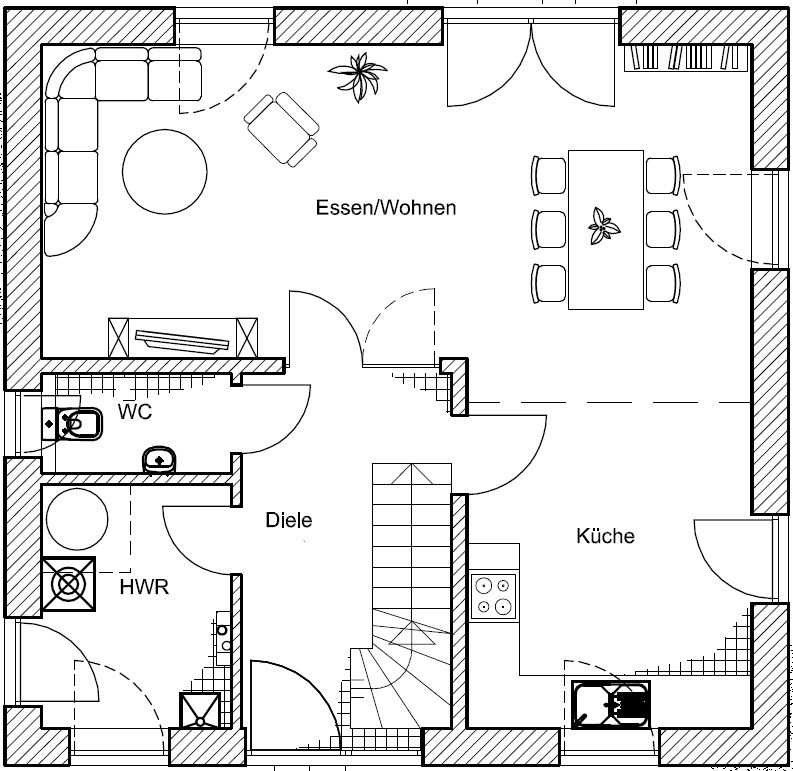 Komfortables Einfamilienhaus mit moderner Ausstattung (NEUBAU 2024) - Oststeinbek in Oststeinbek
