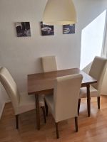 Esszimmer 4 Stühle und ein Holztisch ausziehbar Nordrhein-Westfalen - Krefeld Vorschau