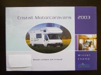 Cristall Wohnmobil Prospekt 2003 und weitere Jahrgänge Kreis Ostholstein - Malente Vorschau