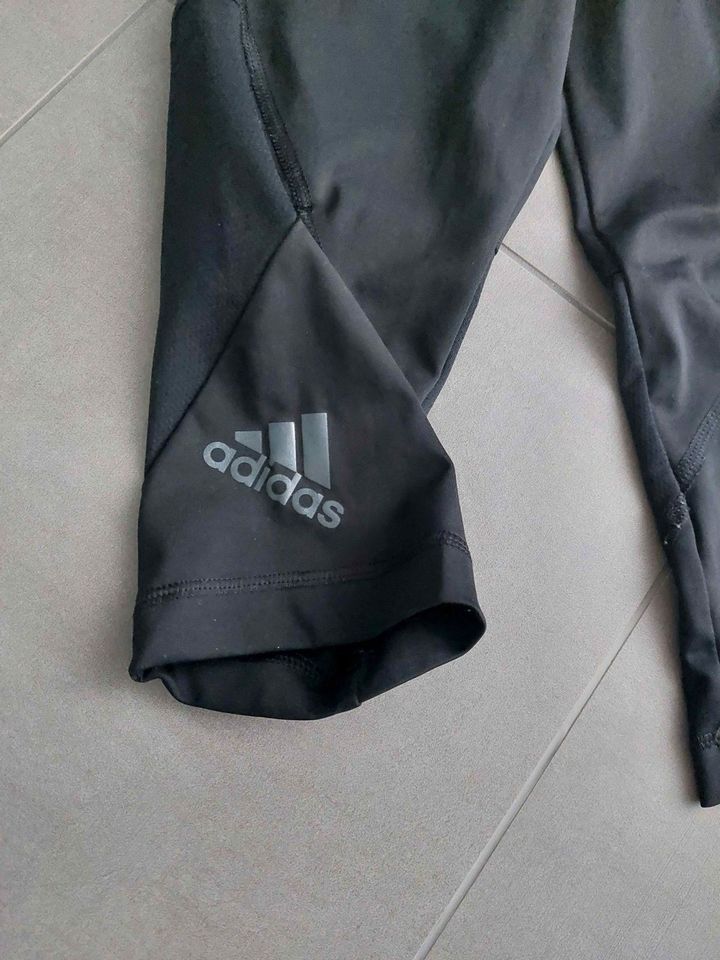 Adidas Climacool 3/4 Leggings Sportleggings Gr. 140 Schwarz Top in Pulheim