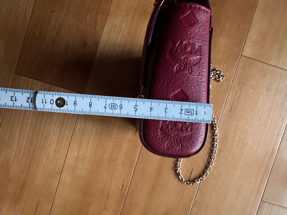 MCM Millie Monogrammed Ruby Tan Tasche in Freiburg im Breisgau