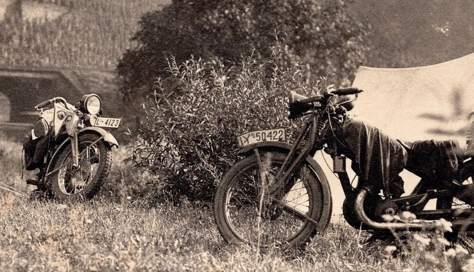 4-Foto 1930"OPEL NEANDER DKW"Motorrad"BRENNER"DETMOLD auto in Deining
