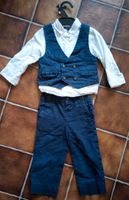 Schickes Outfit Anzug Set Kinder 92 Hose Hemd Weste Hessen - Habichtswald Vorschau