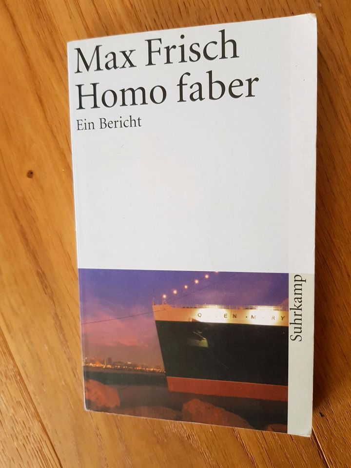 Buch: Max Frisch Homo Faber in Winsen (Aller)