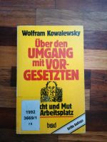 Buch, Über den Umgang mit Vorgesetzten, Dritte Auflage Leipzig - Mitte Vorschau