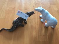 Schleich Eisbär und Krokodil Mitte - Tiergarten Vorschau