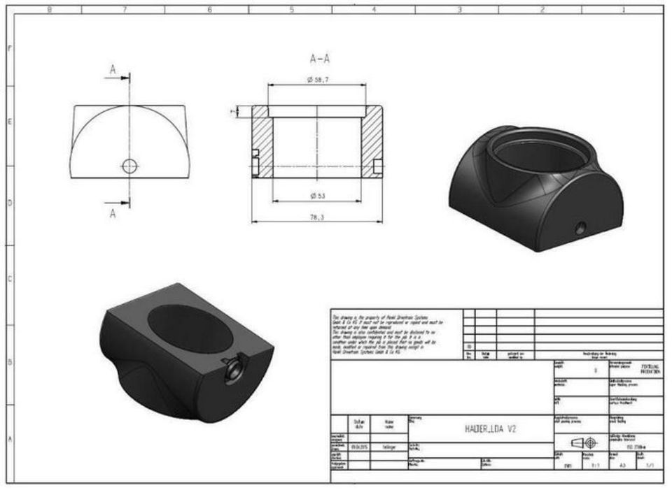 Audi A4 S4 RS4 B5 Instrumentenhalter Ladedruckanzeige Halter in Zwickau